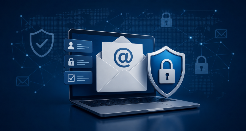 Seguridad en el correo electrónico mediante protección de mensajes, identidades y dispositivos